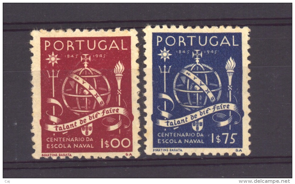 05336 -   Portugal :  Yv  673-74  * - Unused Stamps