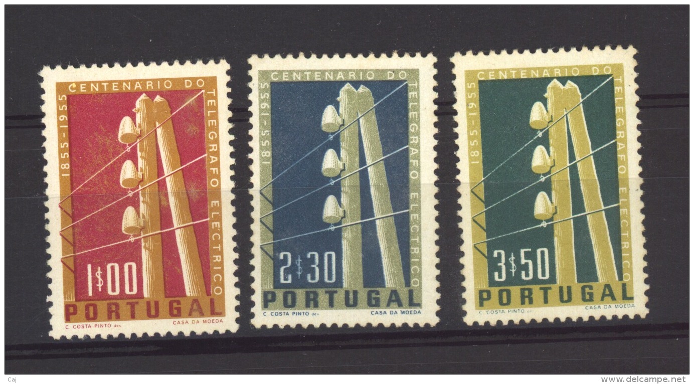 05344 -   Portugal :  Yv  826-28  * - Nuovi