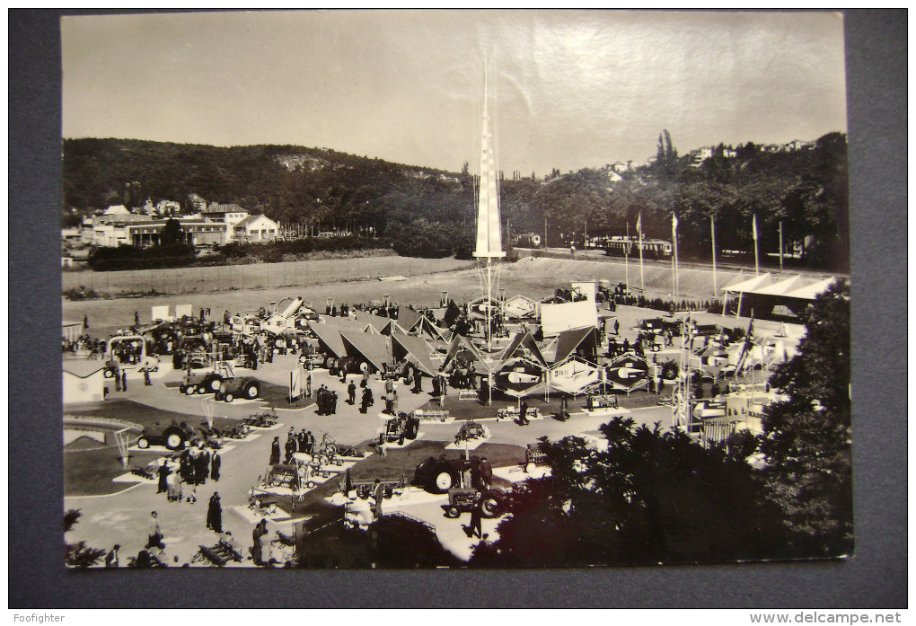 Czechoslovakia: International Engineering Trade Fair Brno - A Part Of Exhibition - Agricultural Machinery - 1959 Used - Expositions