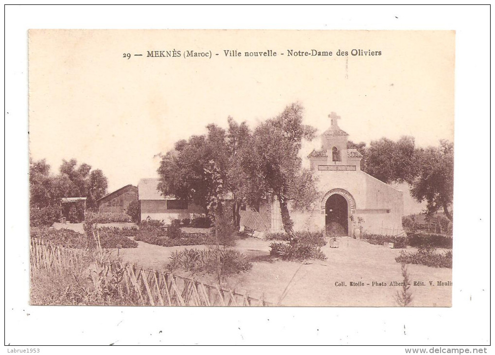 Meknès-Ville Nouvelle-Notre Dame Des Oliviers-(B.2864) - Meknès