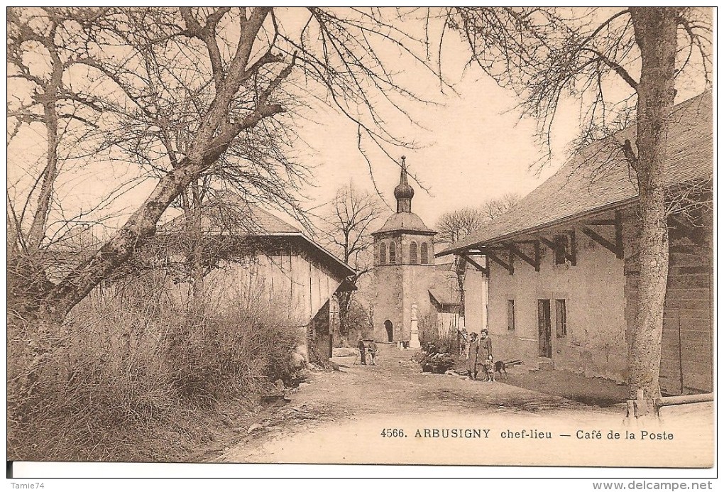 Arbusigny Chef-lieu - Café De La Poste (4566) - Other & Unclassified