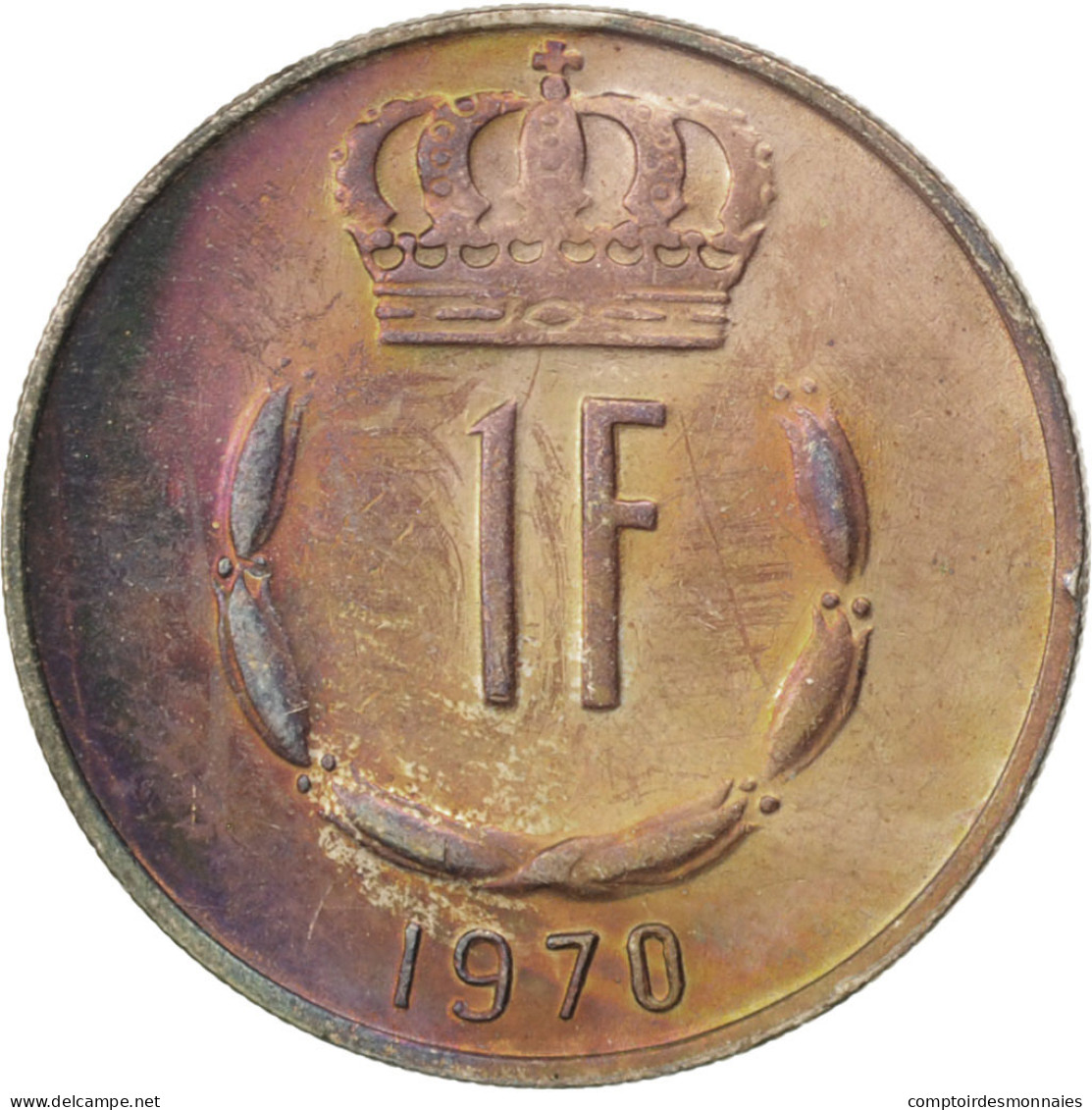 Monnaie, Luxembourg, Jean, Franc, 1970, SUP+, Copper-nickel, KM:55 - Luxemburg