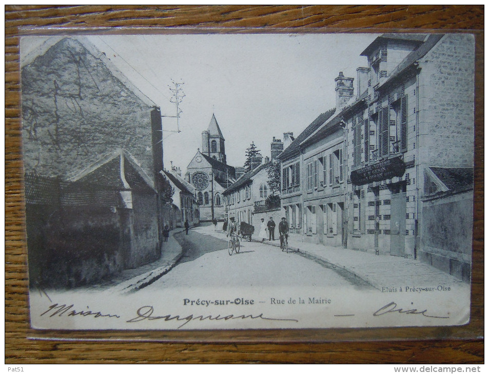 60 - Précy Sur Oise : Rue De La Mairie - Précy-sur-Oise