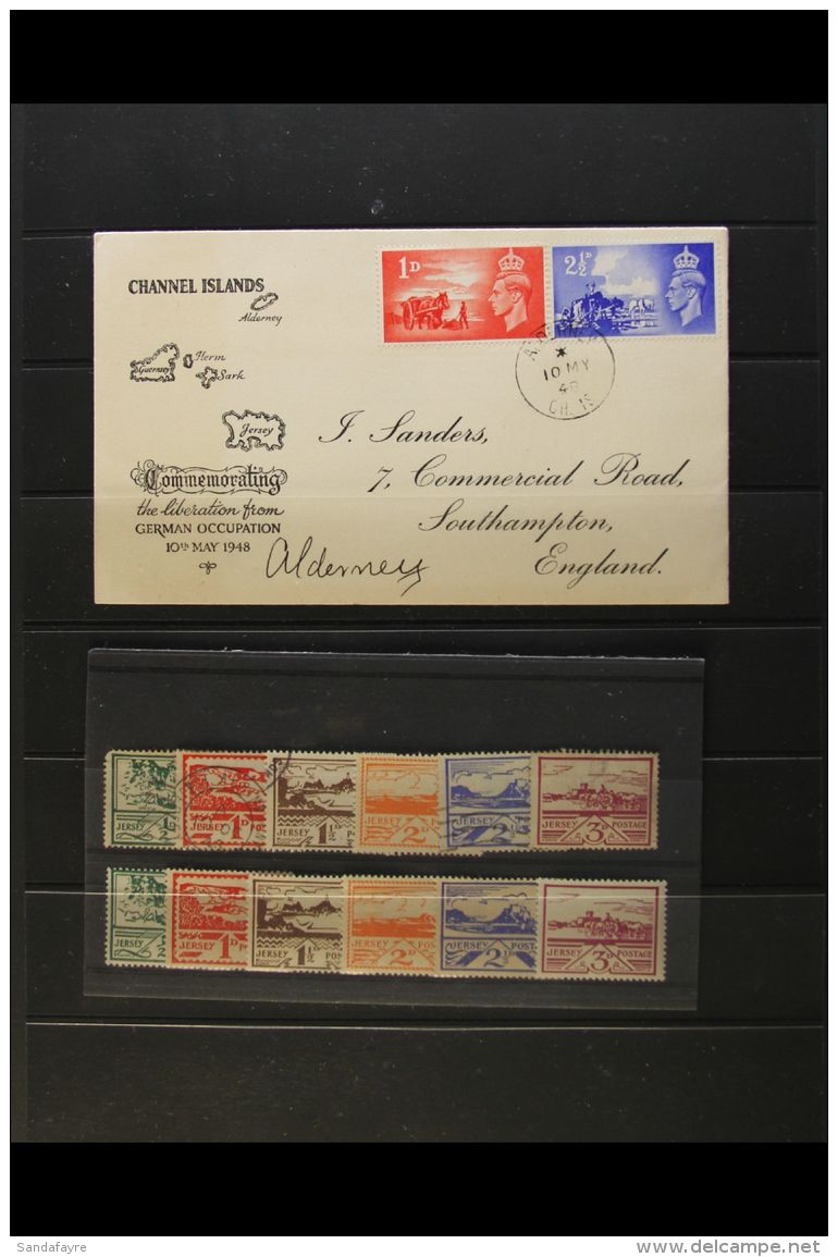 BRITISH ISLANDS SORTER CARTON 1941-1990s. A Mint, Nhm &amp; Used Accumulation Of Issues, Miniature Sheets,... - Autres & Non Classés