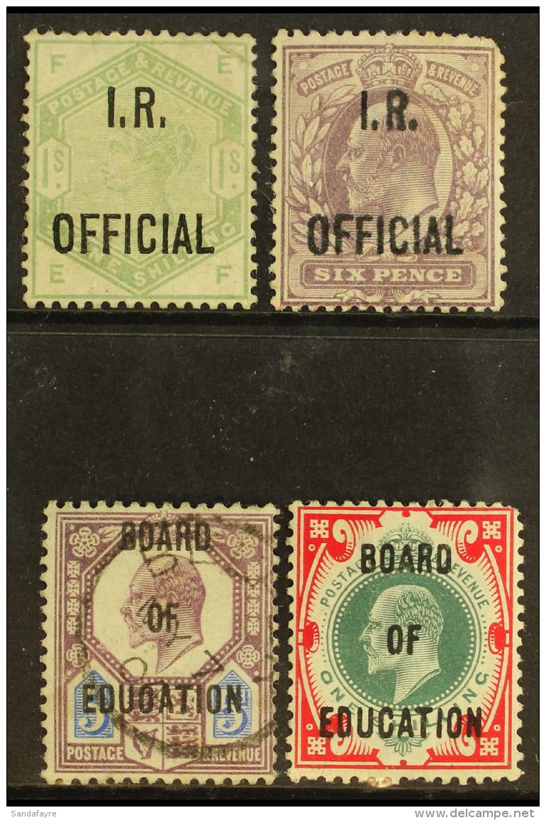 OFFICIALS - FORGERIES A Mega Catalogued Group With FORGERIES Of I.R. OFFICIAL 1885 1s Dull Green, SG O5, Mint,... - Autres & Non Classés