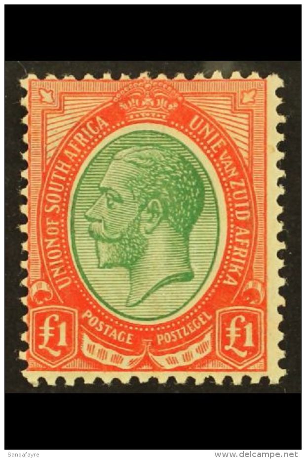 1913-24 &pound;1 Green &amp; Red, SG 17, Very Fine Mint. For More Images, Please Visit... - Non Classés