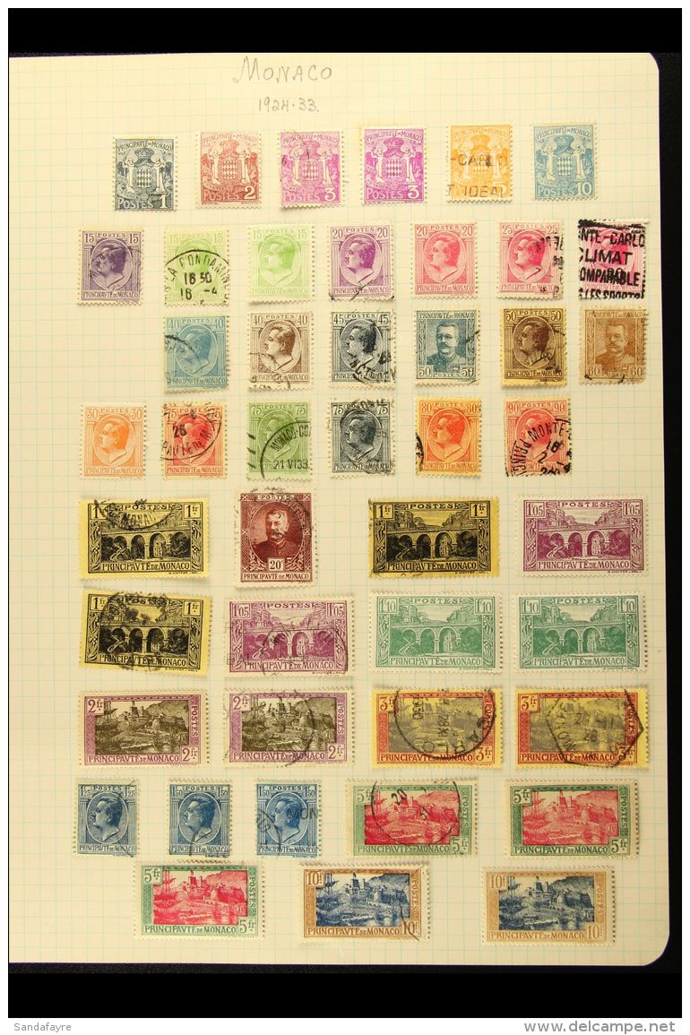 1885-1933 MINT &amp; USED ACCUMULATION CAT &pound;4500+ Presented On Homemade Album Pages. A Mixed Condition Range... - Autres & Non Classés