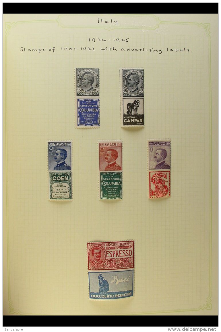EXTENSIVE COUNTRY &amp; STATES COLLECTION 1851-1969. A Most Attractive &amp; Extensive Mint &amp; Used Collection... - Non Classés