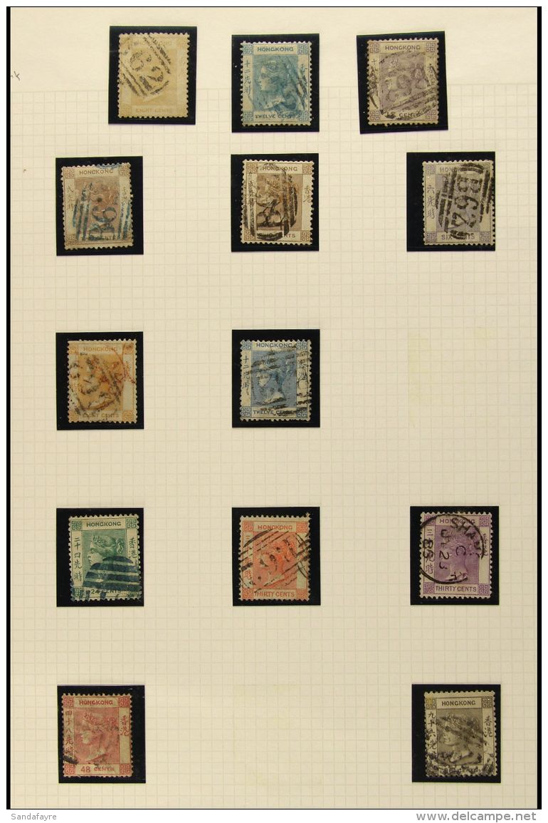 1862-1954 USED COLLECTION Presented In Mounts On Album Pages. Includes 1862 No Wmk 8c, 12c And 18c, 1863-71 Range... - Sonstige & Ohne Zuordnung