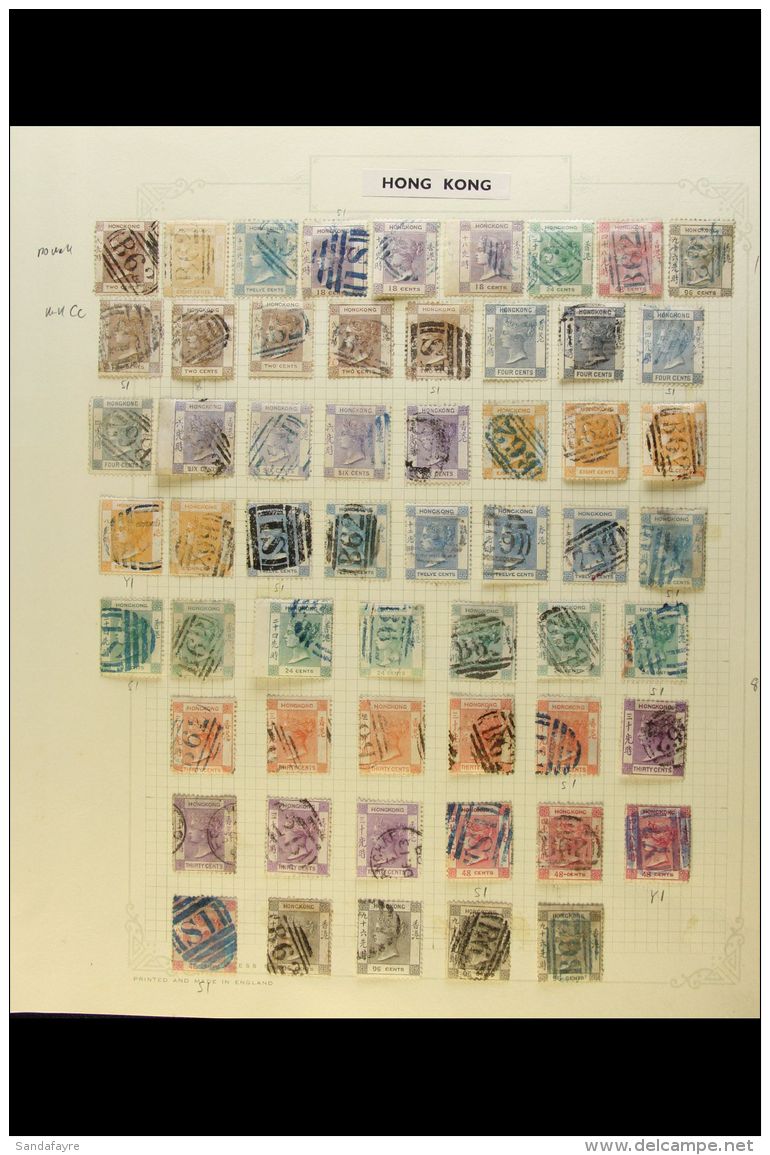 1862-1900 ATTRACTIVE USED COLLECTION With Many Shades &amp; Postmark Interest (Treaty Ports And Coloured Cancels)... - Sonstige & Ohne Zuordnung