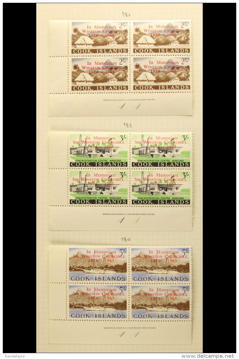 1953-71 MINT &amp; NHM COLLECTION An Attractive, Chiefly Never Hinged Mint Collection, Neatly Presented In An... - Cook