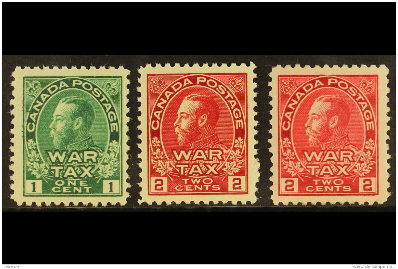 1915 War Tax Set, SG 228/30, Never Hinged Mint (3 Stamps) For More Images, Please Visit... - Other & Unclassified