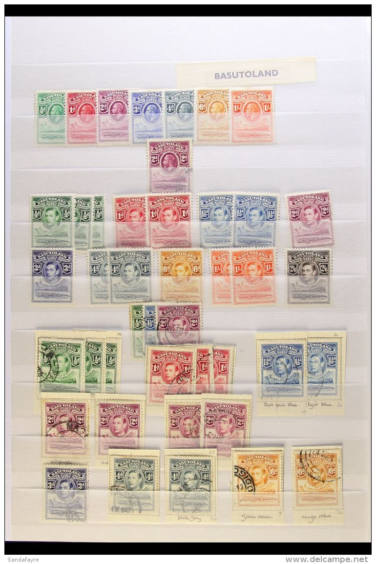 1933-1966 FRESH MINT AND FINE USED Ranges On Stockleaves. Note 1933 Set To 1s Mint; 1938 Set To 2s6d Mint And... - Sonstige & Ohne Zuordnung