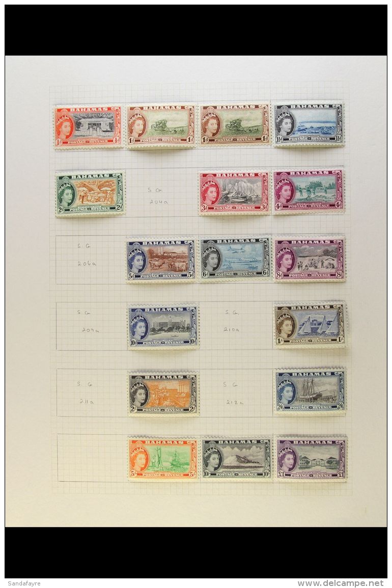 1953-1975 COMPREHENSIVE SUPERB MINT &amp; NHM COLLECTION On Leaves, Many Stamps Are Never Hinged, All Different,... - Altri & Non Classificati