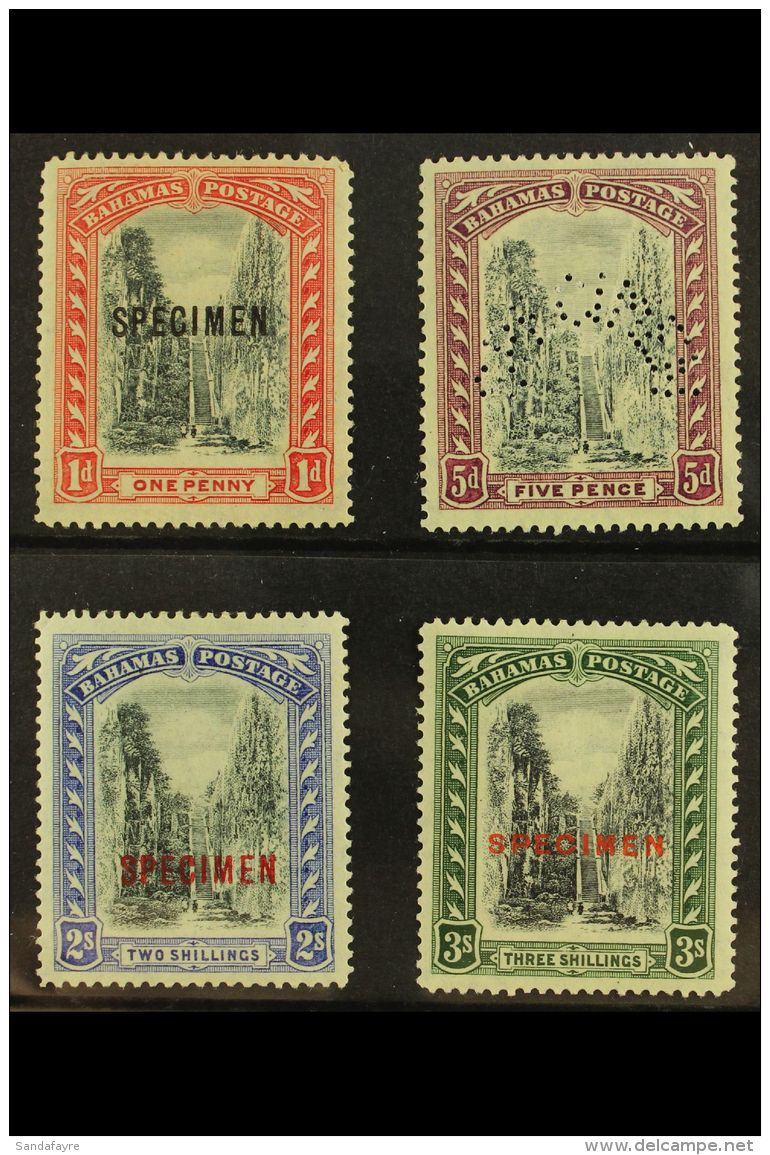 1921 Staircase Set, Wmk Script CA, Overprinted "Specimen", SG 111s/114s, Very Fine Mint. (4 Stamps) For More... - Sonstige & Ohne Zuordnung