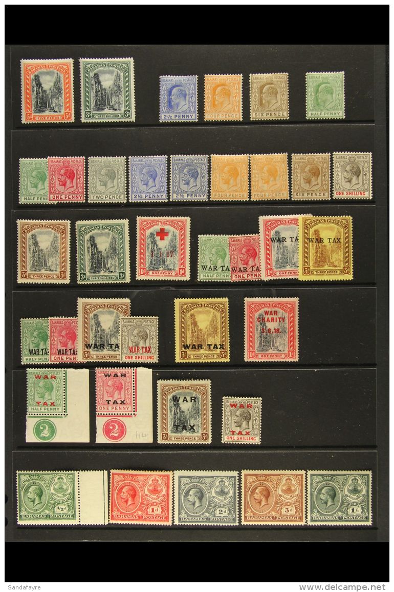 1901-1952 ALL DIFFERENT MINT Selection In Mostly Fine Condition. Note Good "Queen's Staircase" Issues Including... - Autres & Non Classés