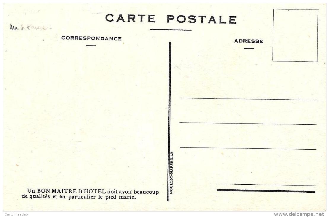 [DC2977]CPA - HUMOR - UN BUON MAITRE D'HOTEL DOIT AVOIR BEAUCOUP DE QUALITES ET EN ... - Non Viaggiata - Old Postcard - Humor