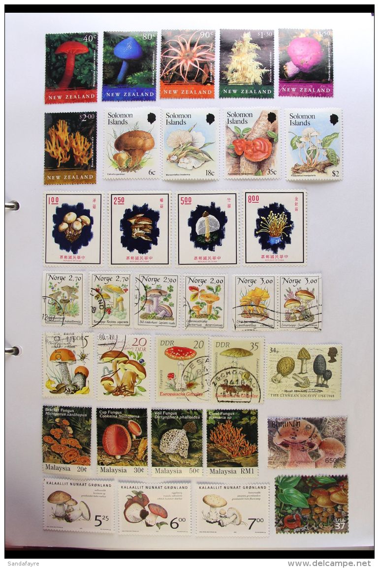FUNGI 1970-2000s. A Fabulous, All World Topical Collection Featuring FUNGI, Includes Mixed Mint &amp; Used Ranges... - Ohne Zuordnung