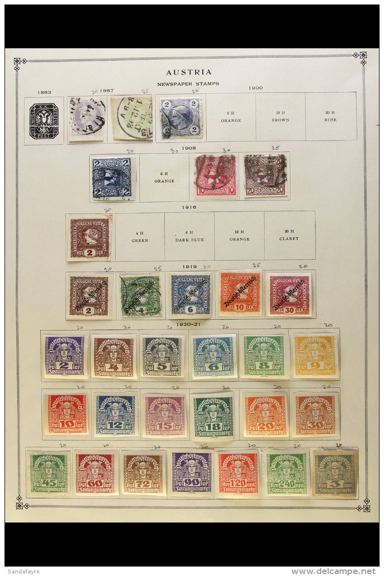 WORLD COLLECTION BUILDER An All Period Mint &amp; Used Range (1860s-1960s) Presented On A Thick Pile Of Sparsely... - Autres & Non Classés