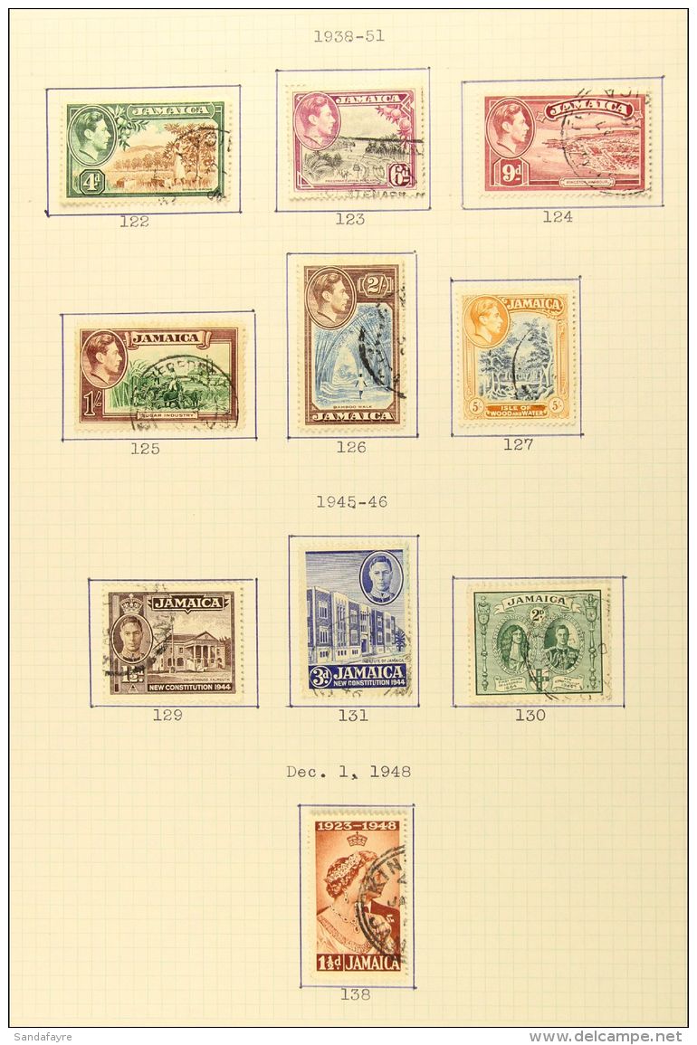 WORLD "H" TO "J" COUNTRIES FINE USED COLLECTION. 1860's-1960's ALL DIFFERENT Stamps On Leaves, Inc Extensive... - Sonstige & Ohne Zuordnung