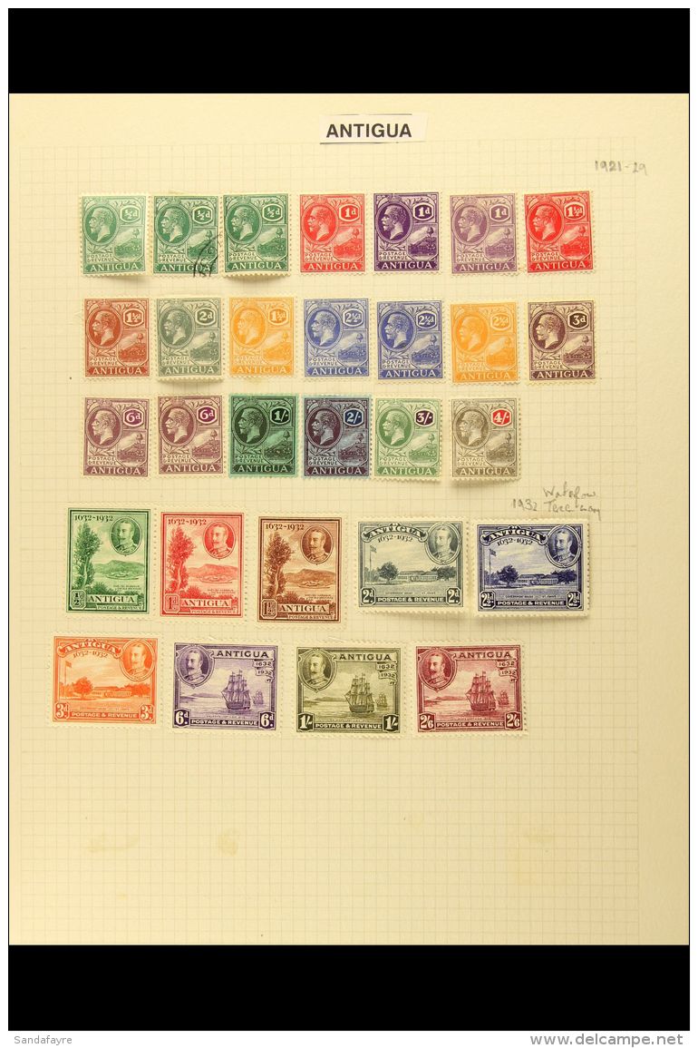 BRITISH WEST INDIES - LEEWARD ISLANDS QV To QEII (chiefly Pre-1960) Mint And Used Collection On Album Pages,... - Autres & Non Classés