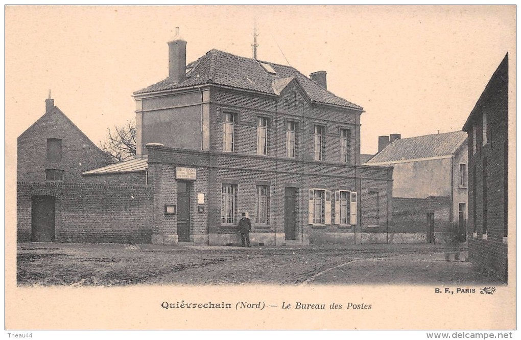 ¤¤   -   QUIEVRECHAIN    -   Le Bureau Des Postes  -  Postier   -  ¤¤ - Quievrechain