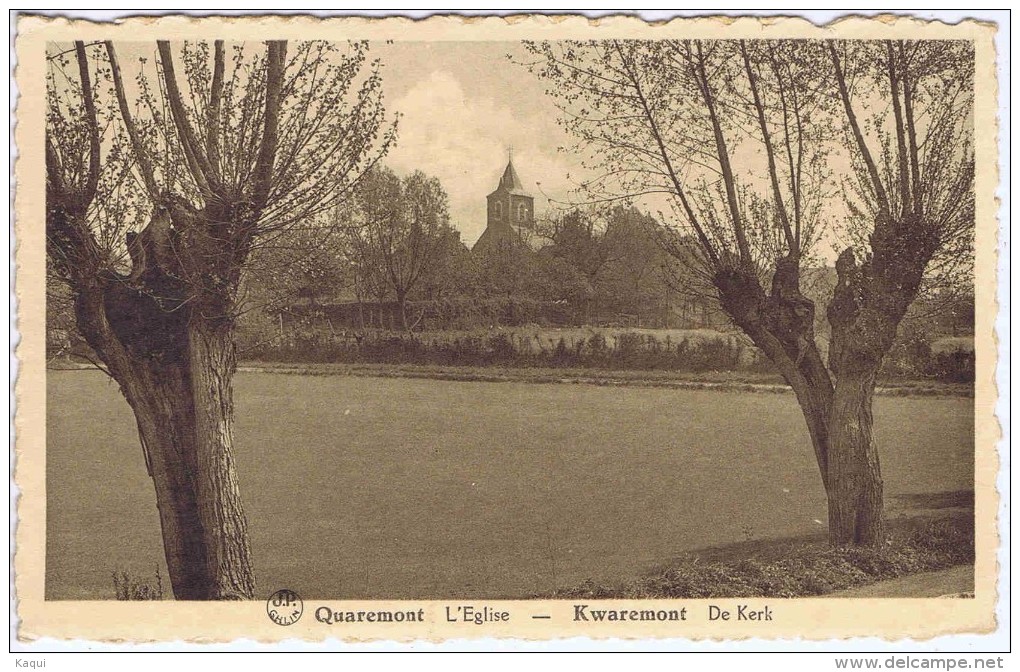 BELGIQUE - QUAREMONT - L'Eglise - KWAREMONT - De Kerk - Sonstige & Ohne Zuordnung