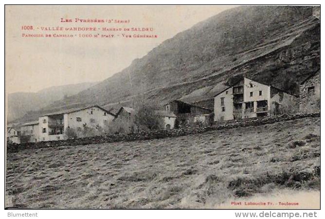 CPA Ancienne Andorre Andorra Non Circulé SALDEU - Andorra