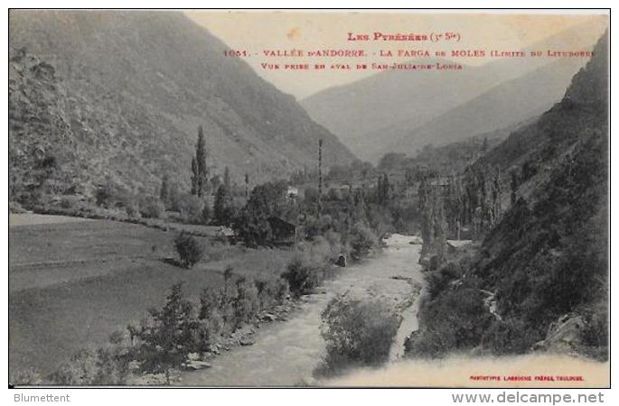 CPA Ancienne Andorre Andorra Non Circulé La Farga De Moles - Andorre