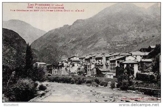 CPA Ancienne Andorre Andorra Non Circulé San Julia De Loria - Andorre