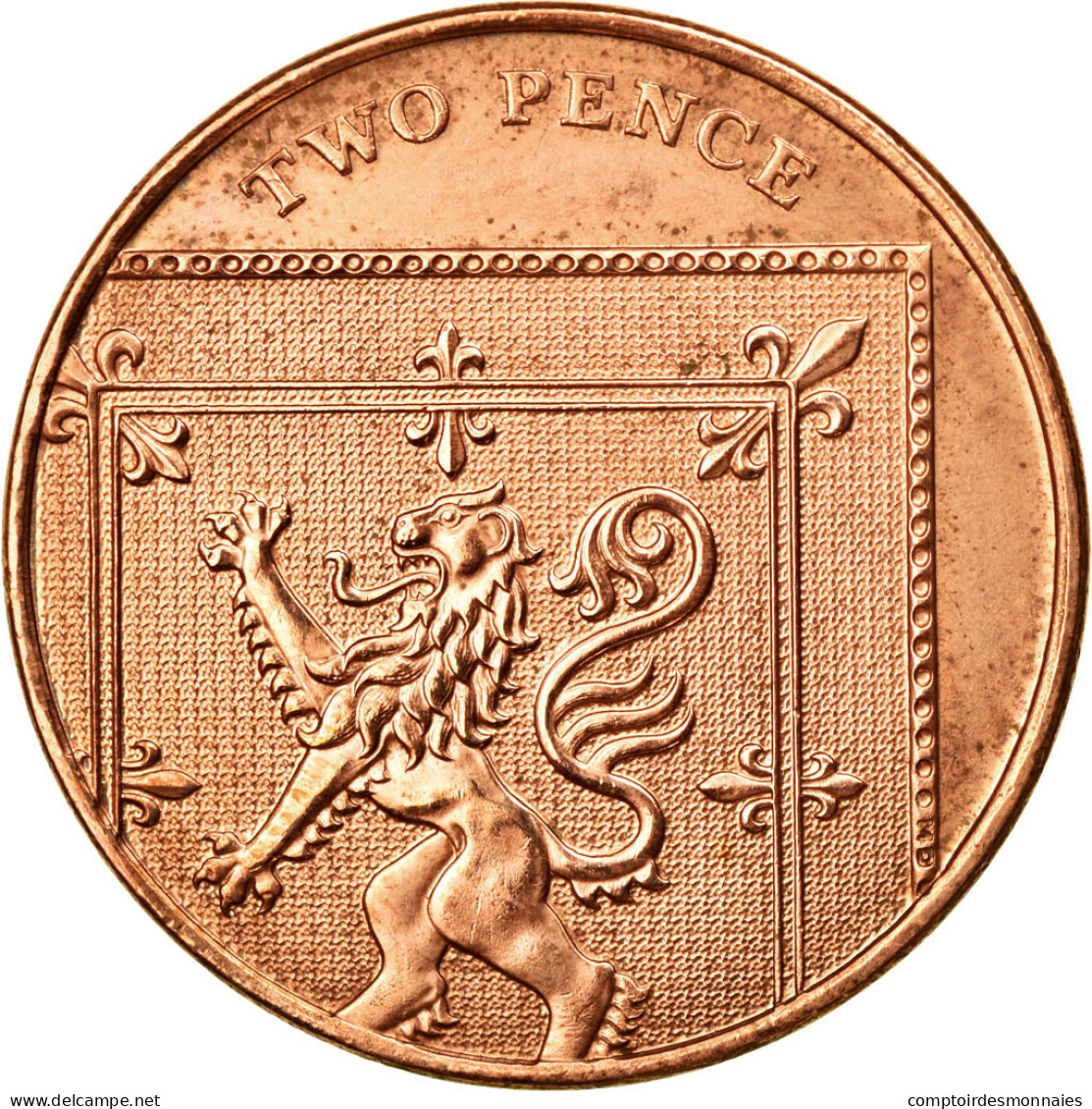 Monnaie, Grande-Bretagne, Elizabeth II, 2 Pence, 2008, SUP, Copper Plated Steel - 2 Pence & 2 New Pence