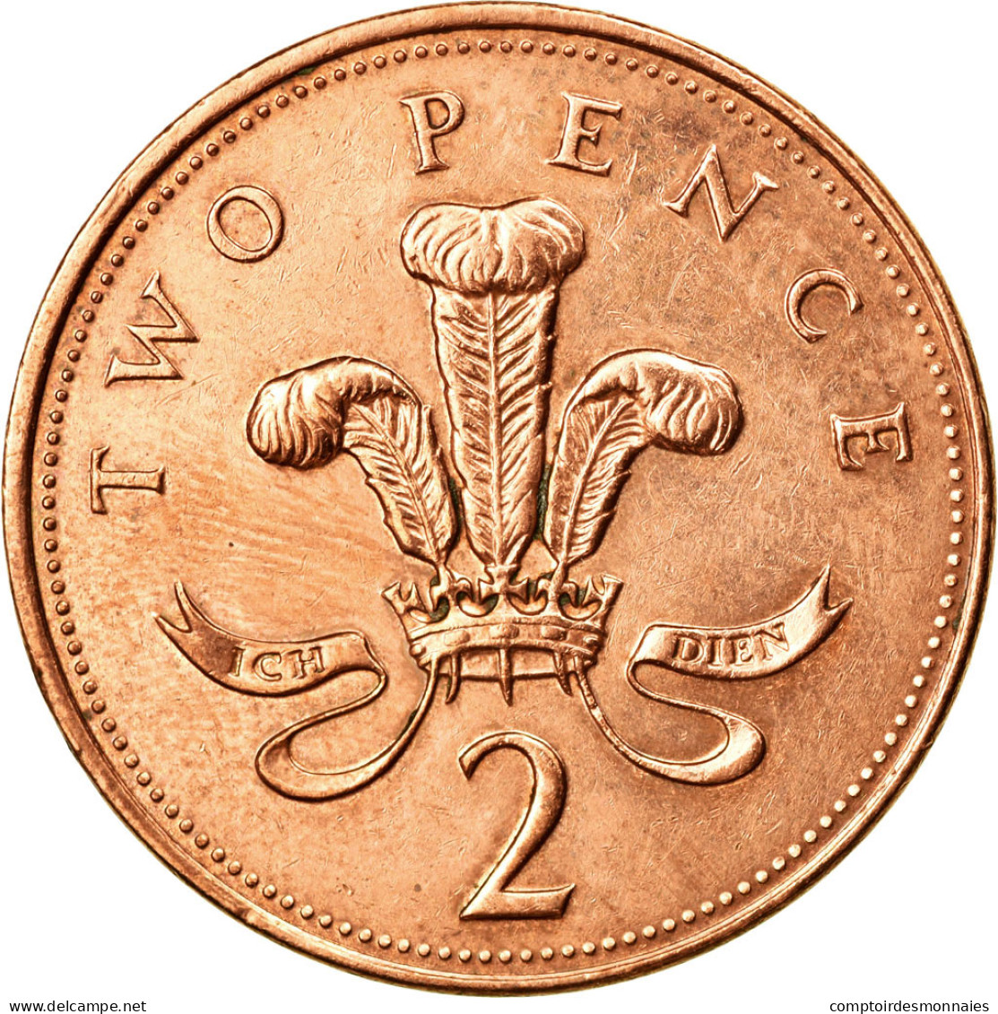 Monnaie, Grande-Bretagne, Elizabeth II, 2 Pence, 2004, TTB+, Copper Plated - 2 Pence & 2 New Pence