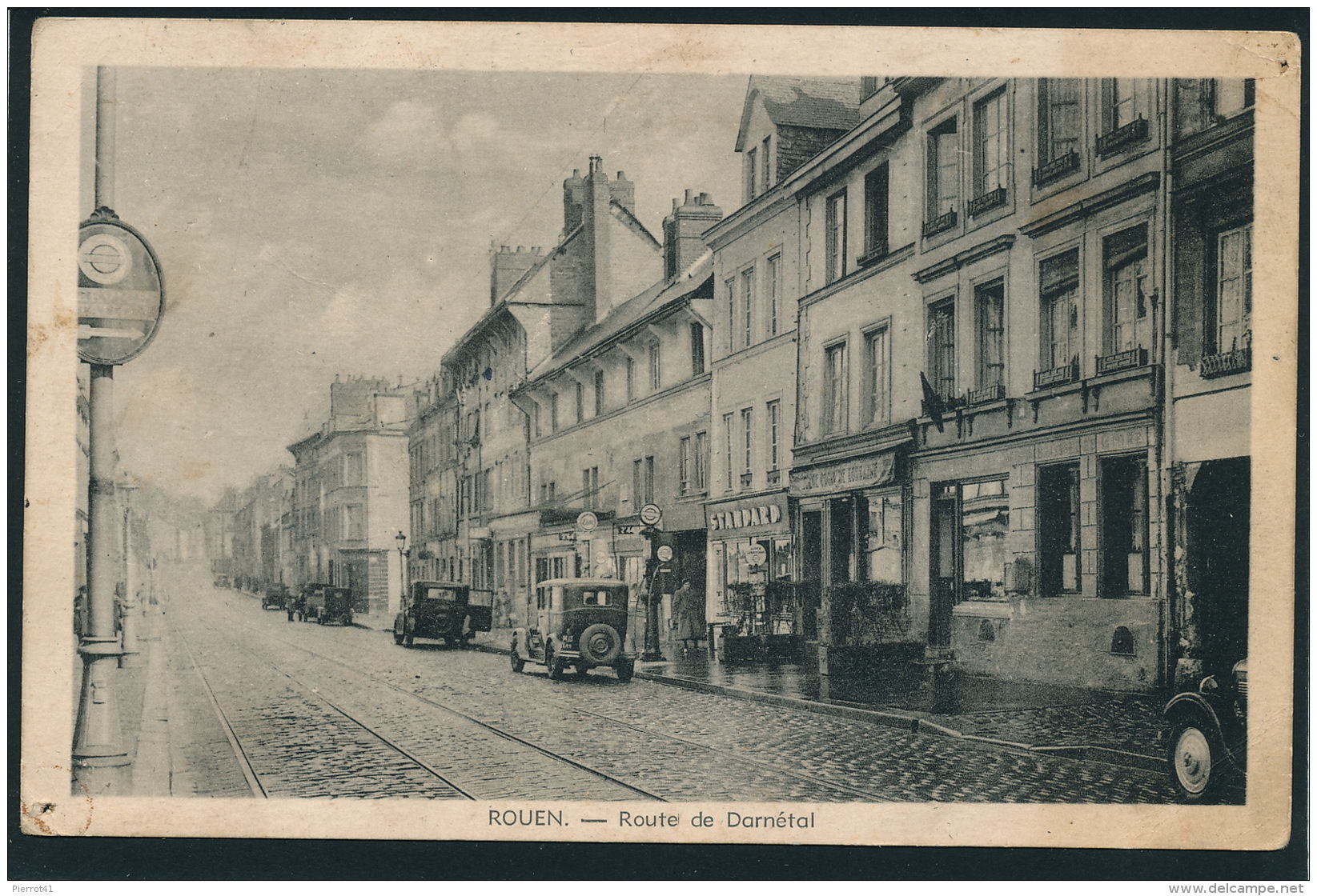 ROUEN - Route De Darnétal (automobiles ) - Rouen