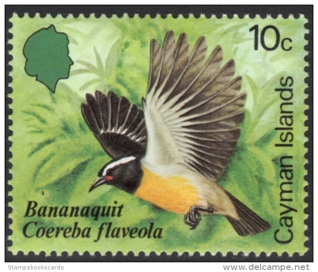 Bananaquit Passerine Stamp Mnh - Songbirds & Tree Dwellers