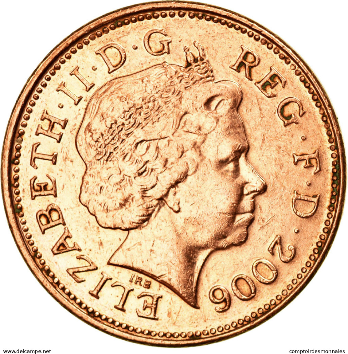 Monnaie, Grande-Bretagne, Elizabeth II, 2 Pence, 2006, TTB+, Copper Plated - 2 Pence & 2 New Pence