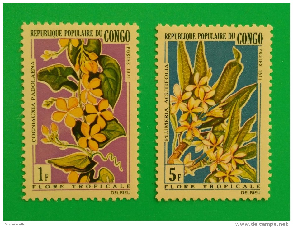 CONGO 1971. FLORA - FLORES. NUEVO - MNH ** - Otros & Sin Clasificación