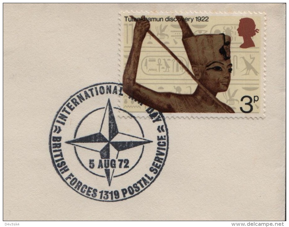 1972 GB British Forces NATO North Atlantic Treaty Organization OTAN Organisation Du Traité De L´Atlantique Nord - NATO