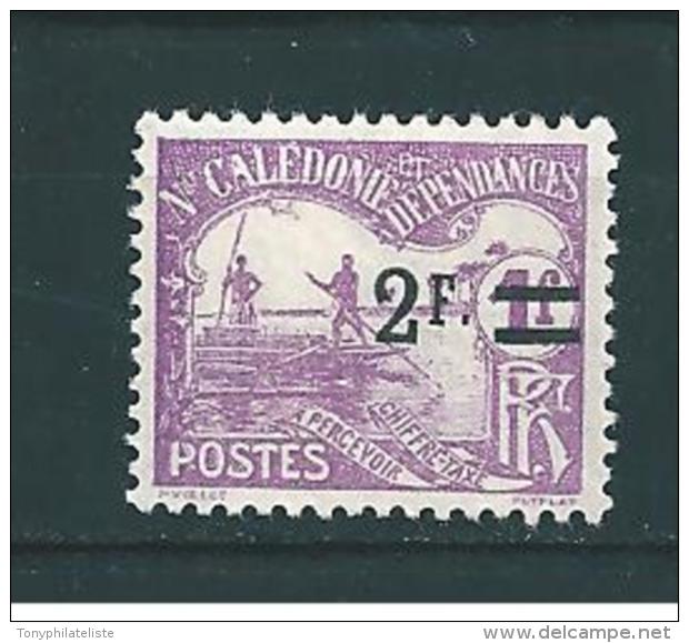 Colonie Timbre  Taxe De Nouvelle Calédonie De 1926/27  N°24  Neuf * - Timbres-taxe