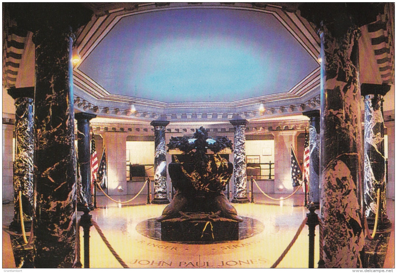 The Crypt Of John Paul Jones, US Naval Academy, Annapolis, Maryland - Traub A 118 Unused - Annapolis – Naval Academy