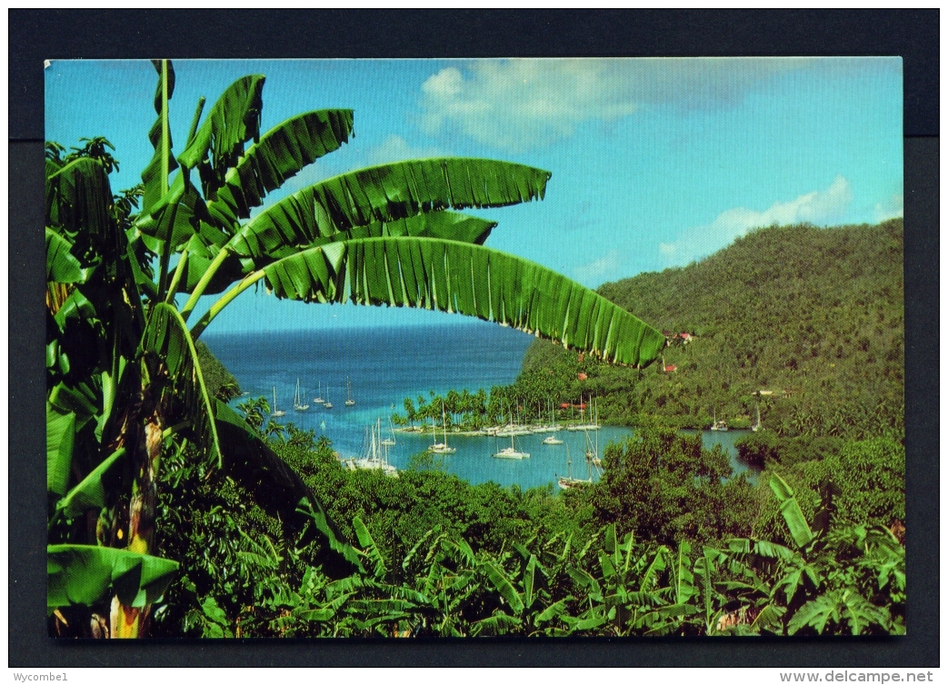 ST LUCIA  -   Marigot Bay  Unused Postcard - Sainte-Lucie