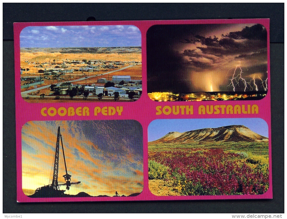 AUSTRALIA  -   Coober Pedy  Multi View  Unused Postcard - Coober Pedy