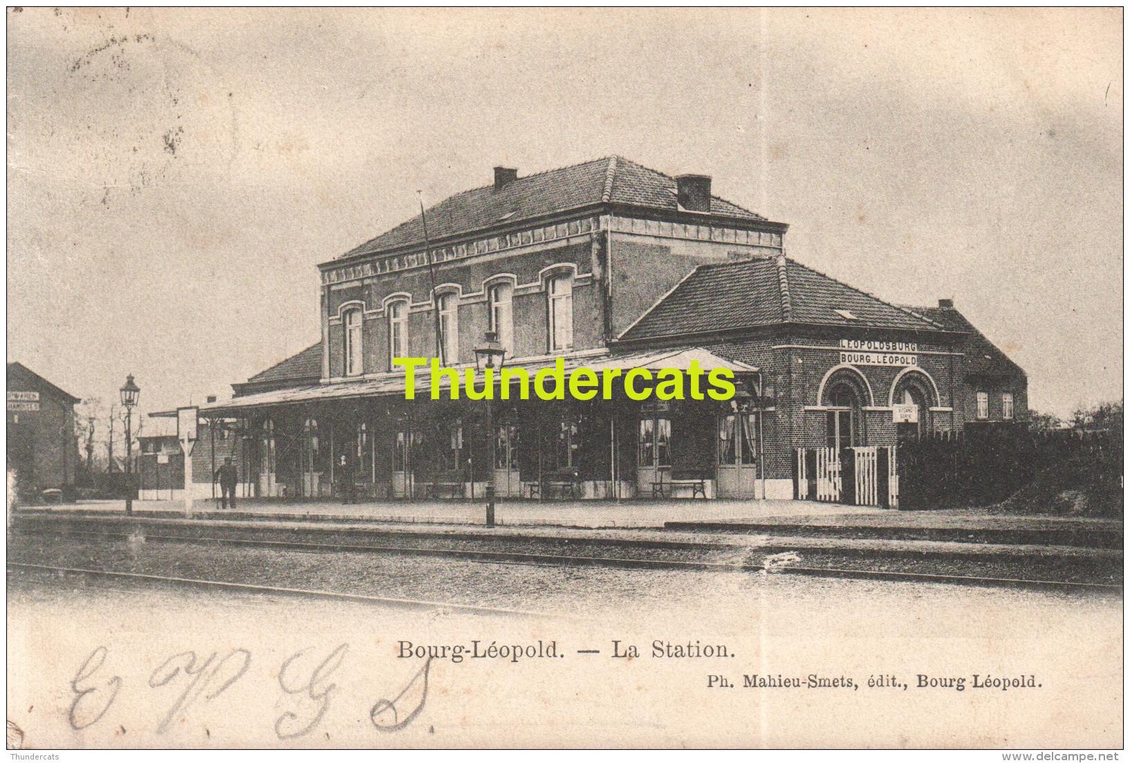 CPA BOURG LEOPOLD LA STATION - Leopoldsburg