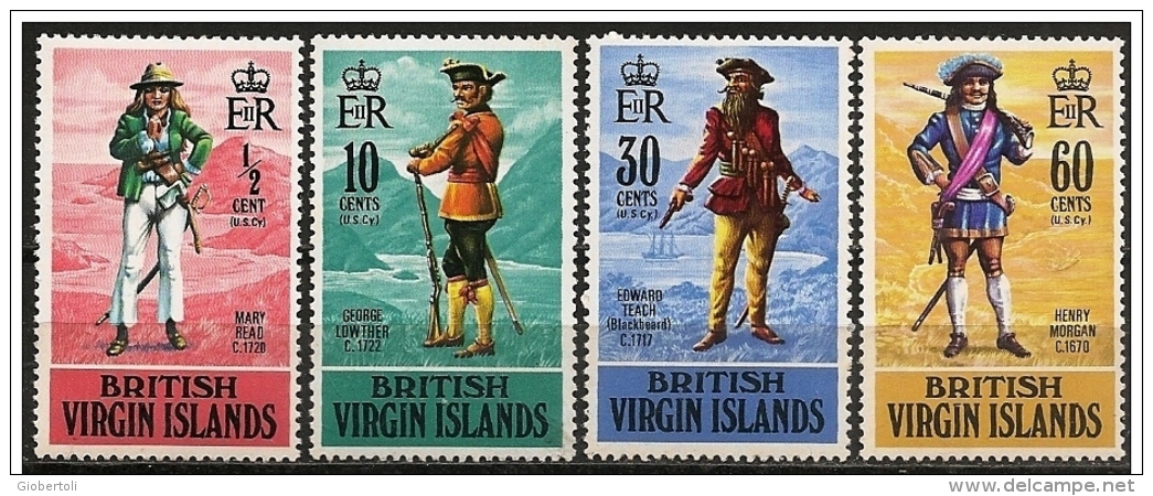 Virgin Island/Vierges: Pirati, Pirates, Mary Real, George Lowther, Edward Teach (black Beard), Henry Morgan - Altri & Non Classificati