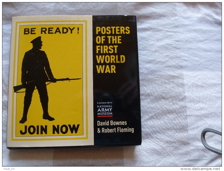 Book : Posters Of The First World War 1914-1918 WO1 - Oorlog 1914-18