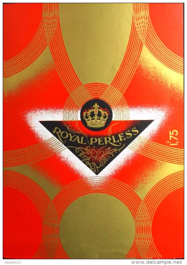 ETIQUETTE ANCIENNE - SAVON ROYAL PERLESS - En Parfait Etat - - Etiketten