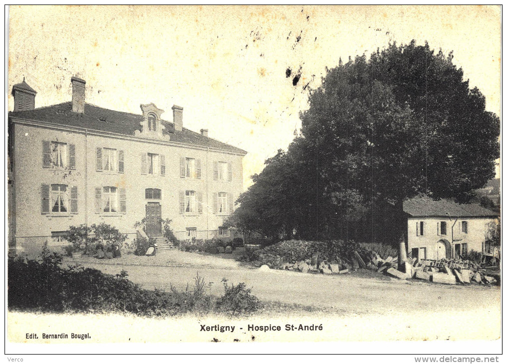 Carte Postale Ancienne De XERTIGNY - Xertigny