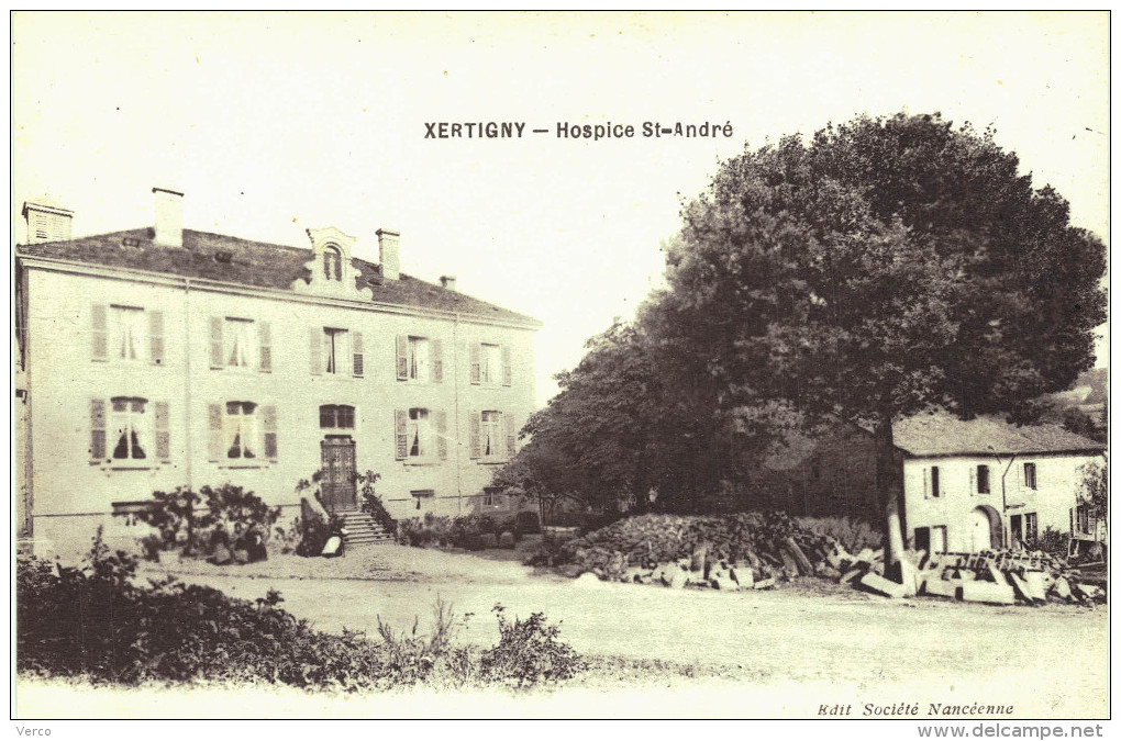 Carte Postale Ancienne De XERTIGNY - Xertigny