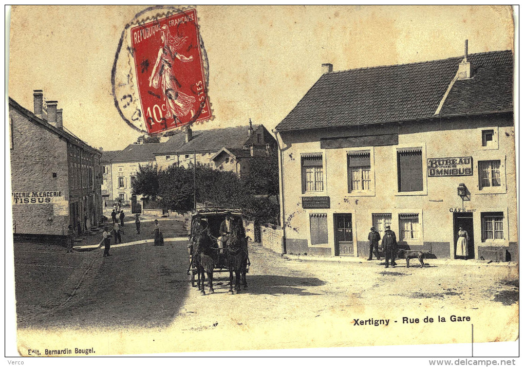 Carte Postale Ancienne De XERTIGNY - Xertigny