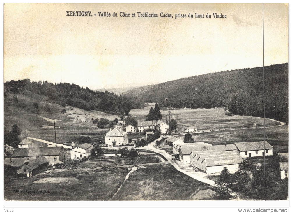 Carte Postale Ancienne De XERTIGNY - Xertigny