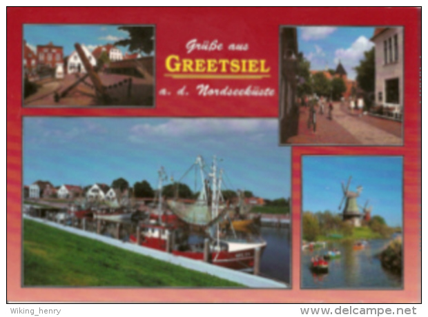 Krummhörn Greetsiel - Mehrbildkarte 1 - Krummhörn